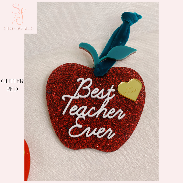 Best Teacher Ever Ornament
