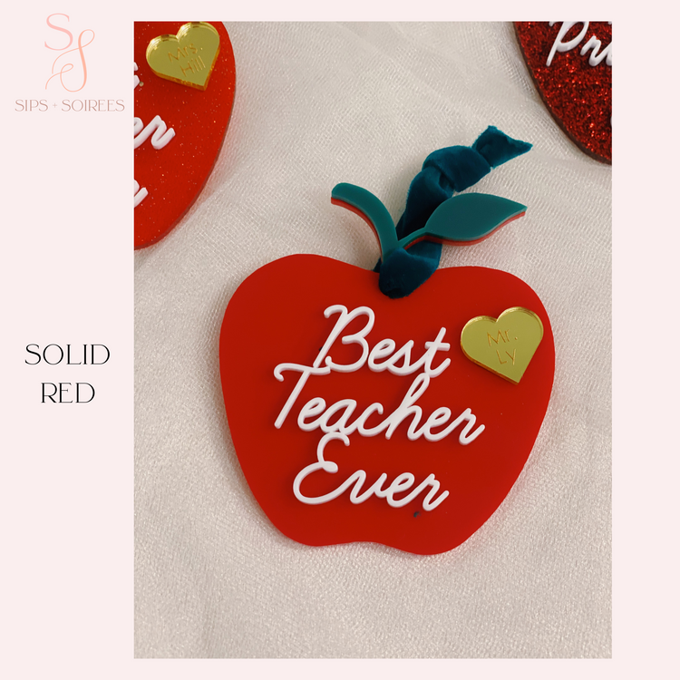 Best Teacher Ever Ornament