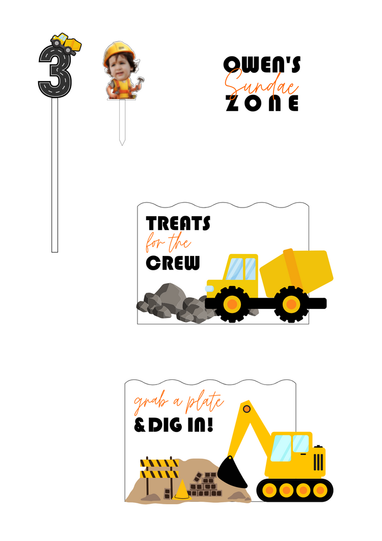 Construction Party - 3rd Birthday