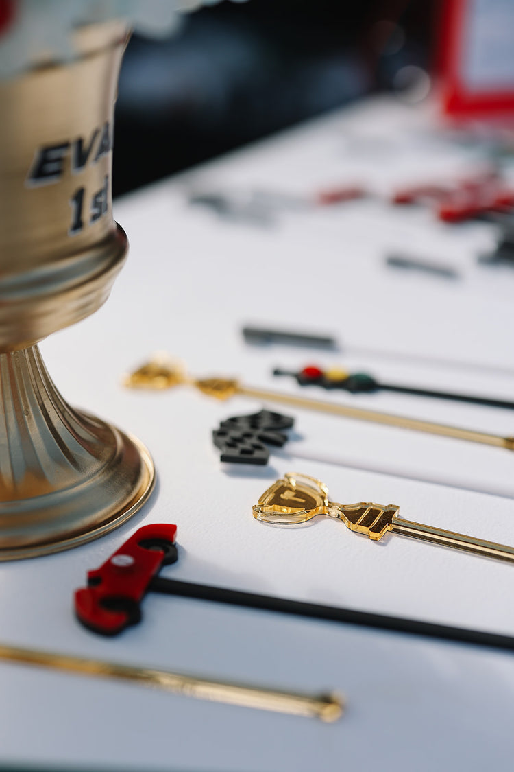 Race Car Party Stir Sticks