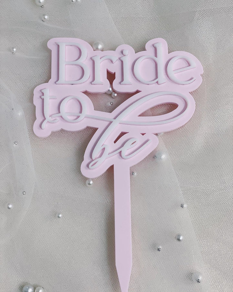 Bride to Be Topper