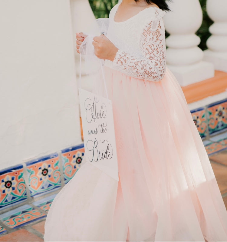 Here Comes the Bride Sign