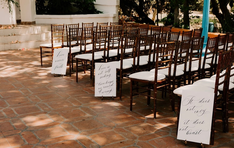 Love is Patient - Aisle Signs