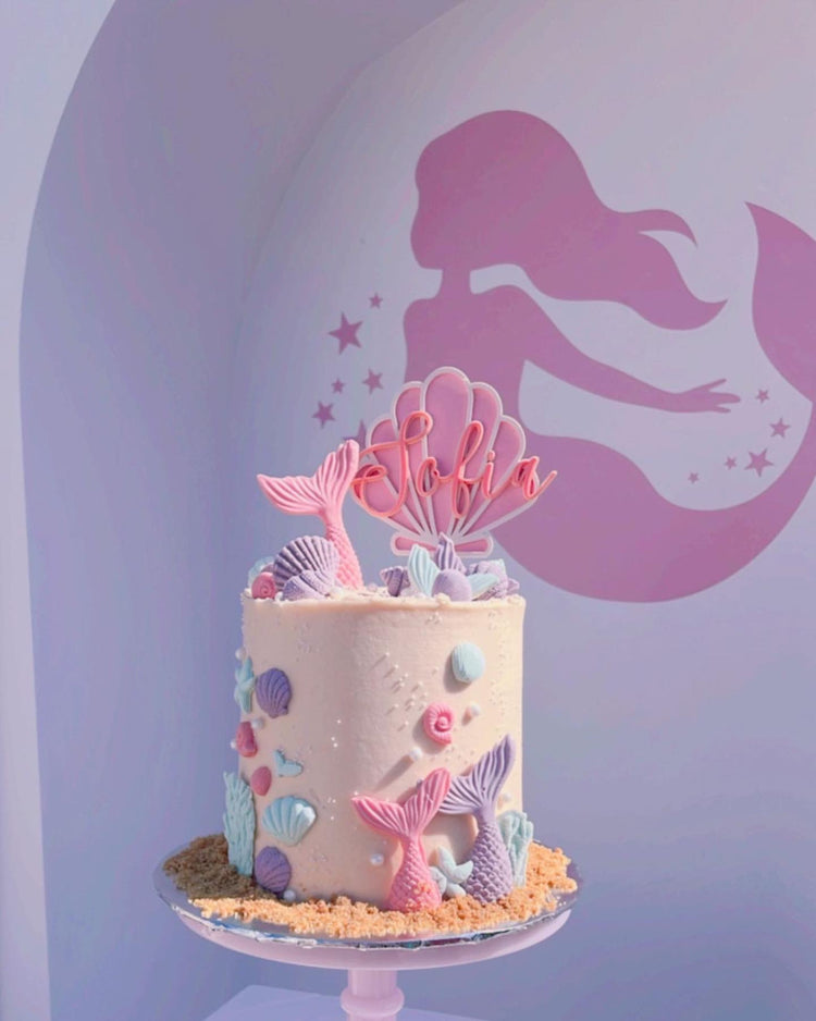 Mermaid Cake Topper